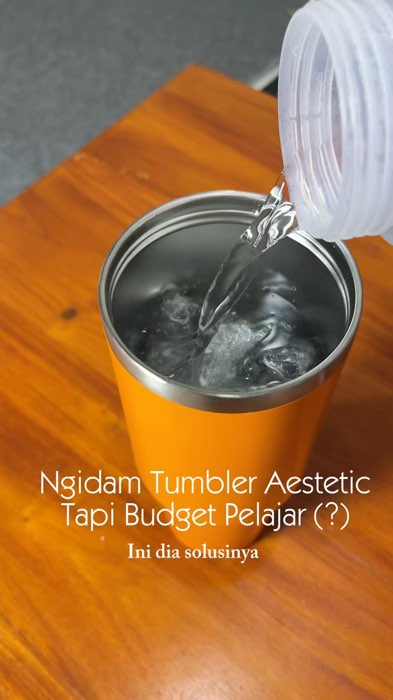 Tumbler Insulated Stainless Tahan Panas/Dingin #tumbler #tumbleraestethic #tumblertahandingin #tumblerstainless #tumblerjumbo #tumblerkopi