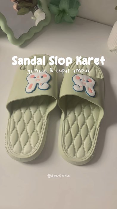 #sandalslopkaret #sandalslopwanita #sandaluniklucu #sandalkelinci #RacunShopee #DiskonRacunShopee #ViralDiShopeeVideo #PromoNonStop #GratisOngkirRP0