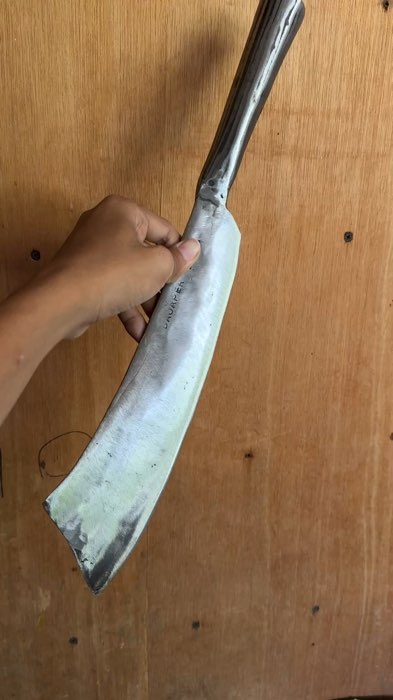 Pisau baja per Super Tajam dan Tebal #pisau #pisautajam