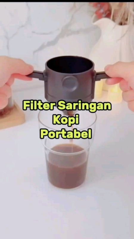 Filter Penyaring Kopi Stainless Portabel #RacunShopee #PromoNonStop #filterkopi #saringankopi #saringankopiv60 #GratisOngkirRP0 #SpillRacunShopee