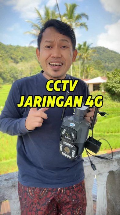 Kamera CCTV 4G #cctv #cctvkamera #RacunShopee