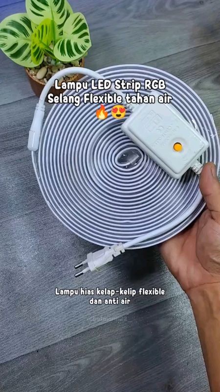 lampu led strip selang #lampuledstrip #lampuhias17agustusan