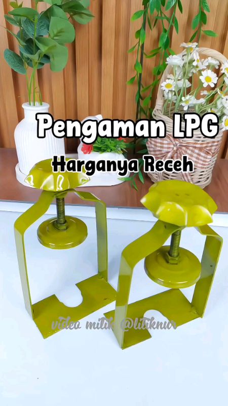 pengaman/pengunci LPG#RacunShopee #ShopeeCOD #SpillBawaBerkah #pengamanregulator #pengamanlpg