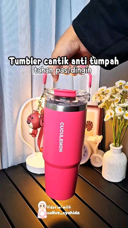 #tumbler #tumblerpanasdingin #tumblerviral #tumbleraestethic #tumblerpink #tumblermurah #tumblerlucuk #tumblercuculemon #RacunShopee