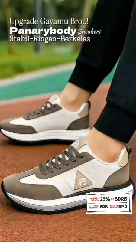 PANARYBODY QN325 Sepatu Sneakers Pria Wanita.#sepatuolahraga #sepatuwanita #sepatupria #sepatumurah #sepatusneakers #sepatu