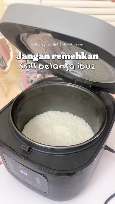 Akhirnya punya rice cooker digital🖇️🥰👀 #SpillBawaBerkah #GakNyeselBeliIni #ricecooker #ricecookerdigital #ricecookerkekinian #hanriver