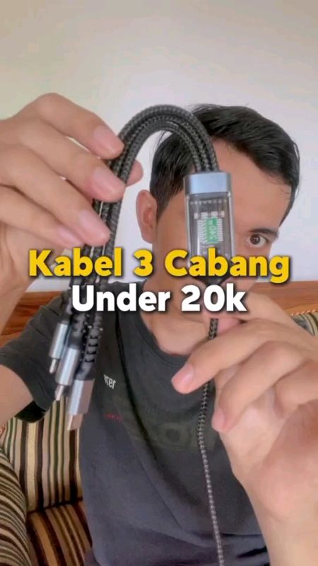 Plugs Cable Data 3 in 1Black#plugs #plugskabeldata #plugsmart #pluginhp