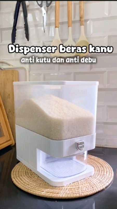 Dispenser beras kanu anti kutu #RacunShopee #ShopeeLook #dispenserberas #dispenserberaskanu #dispenserberasantikutu #77megashoppingday