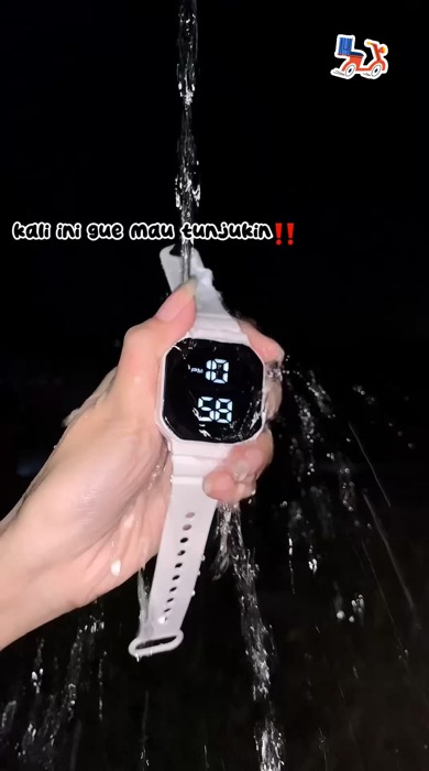 Sekilas dilihat, dikira mahal. Padahal jam digital ini super terjangkau! Fix jadi jam andalan tiap hari🫶🏻😍 #GratisOngkirRP0 #RacunShopee#fypシ