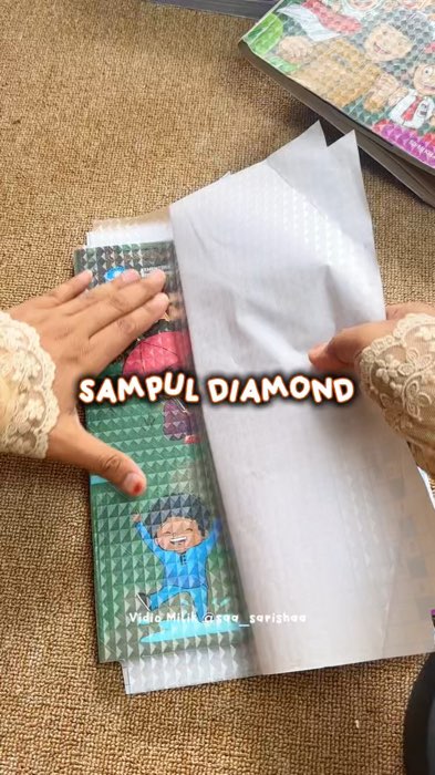 Sampul diamond #sampuldiamond #sampulplastik #sampulbuku #ShopeeLook #shopeevideo