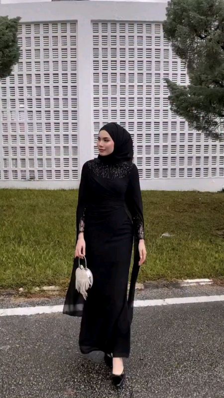 Cocok banget buat dijadiin seragaman bridesmaid, kondangan juga oke banget sih🥰 #gamis #gamiskekinian #gamislebaran #dresskondangan #dressslimfit