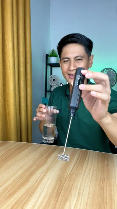 Hand mixer pembuih susu #ViralDiShopeeVideo #PromoNonStop #ShopeeCOD #RacunShopee