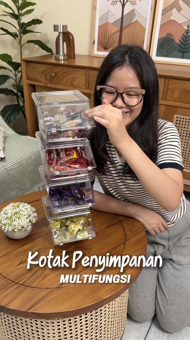 Multifungsi #kotakpenyimpanan #kotakpenyimpananserbaguna #kotakmultifungsi #RacunShopee #goldentick #SpillRacunShopee #kotakpremium #tempatpermen