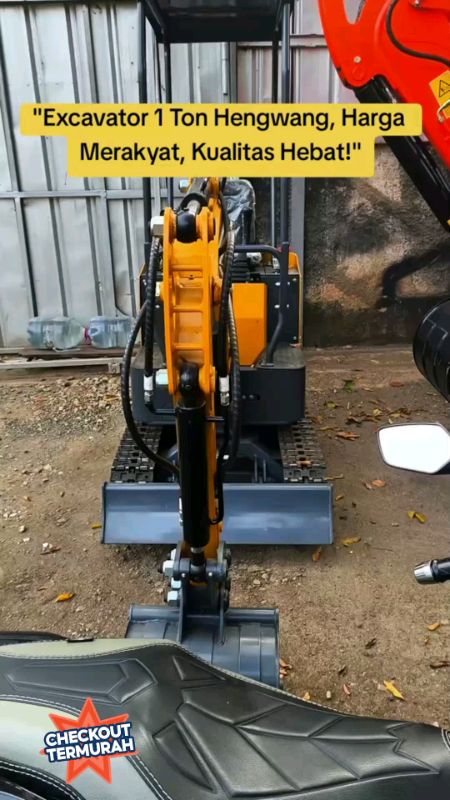 rekomendasi mini exscavator bengsin#miniexcavator#excavatoroperator#excavatorbeco#Excavator1TonKabin#shopeevideo#RacunShopee#fyp