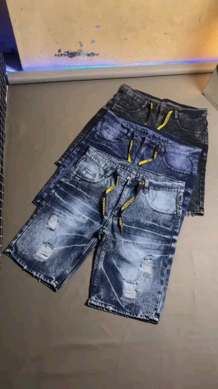 Celana Jeans Pendek Pria #jeanspendek #celanajeans #foryuoupage #4upage #fypshopee