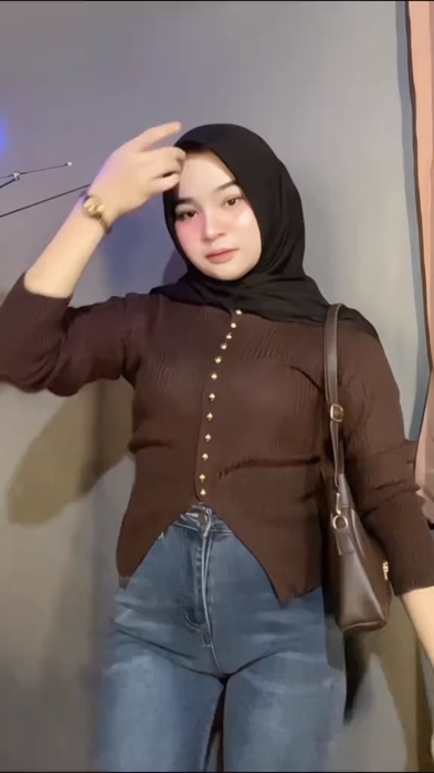 crop cardy _nura crop knitt_atasan rajut#atasanrajut