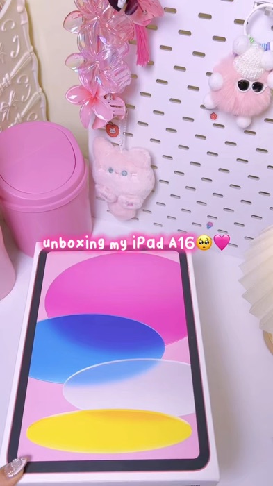 masyaallah makin semangat ngonten🥺#unboxing #ipad #iPadA16 #ipadgen11 #ipad11thgeneration #iphone #apple #kontenkreator #shopeeaffiliate #ipadpencil