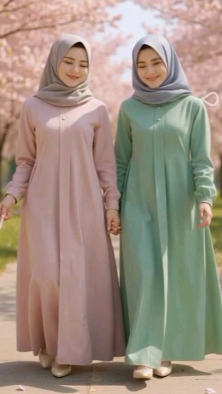 Gamis Wanita Elegan Mewah Terbaru Abaya Tali Pinggang #gamis #gamismurah #gamispolos #gamisterbaru #gamisabaya #shopeevideo #RacunShopee #OOTDFashion