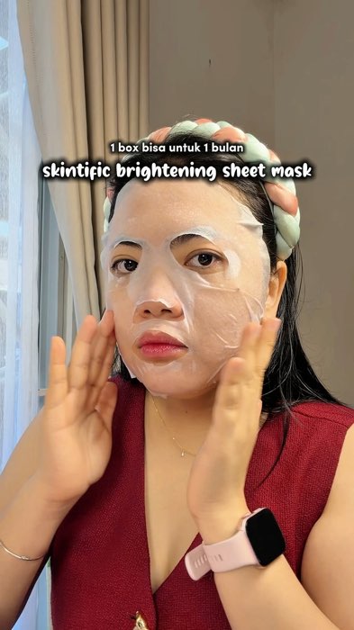 Cukup buat 1bulan..! #skintific #niacinamide