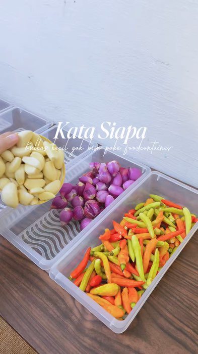 Sekrg kulkas kecil bisa foodprep juga #foodcontainer #foodpreparation #wadahserbaguna #boxpenyimpananserbaguna