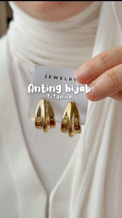 Anting hijab #ViralDiShopeeVideo #RacunShopee #GratisOngkirRP0 #antinghijab #antinghijabmurah