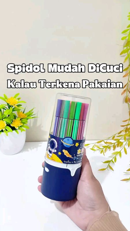 spidol aman untuk anak & bisa dicuci #spidol #spidolwarna #spidolanak #spidolwashable #spidolair #spidolaimilo #aimilospidolwarna #spidolmewarnai