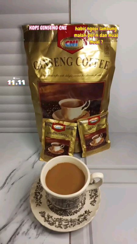 Kopi Ginseng CNI. #kopi #kopiginsengcni #kopiviral #ngopi #wibgajian
