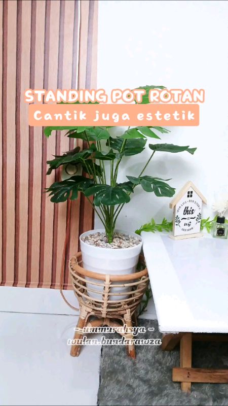 #standingpot #standingpotrotan #homeliving #RacunShopee #DiskonRacunShopee #SpillRacunShopee #PromoNonStop #homedecor #shopee1212birthdaysale