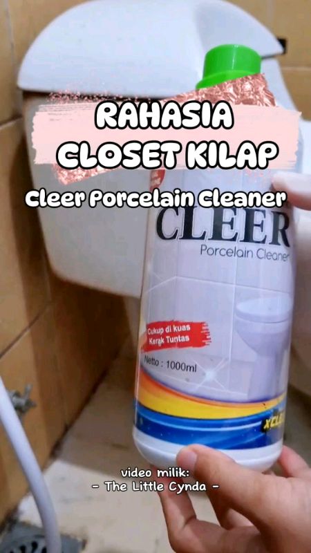closet bersih #Diskon50Persen #PromoNonStop #CLEERpembersih #CLEERPEMBERSIHKERAMIK #cleerPorcelain
