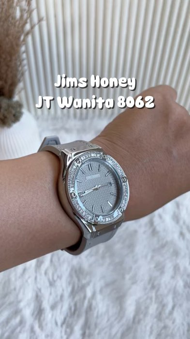 Jims Honey jam tangan wanita JT 8062. #jimshoney #jamtanganwanita #jt8062 #jt8062jimshoney #RacunShopee