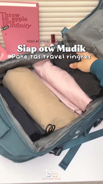 Mudik backpack-an aja😎 #tastravel #TRAVELBACKPACK #backpack #traveling #PromoNonStop #RacunShopee #1212shopeebirthdaysale #tasransel #ramadhansale