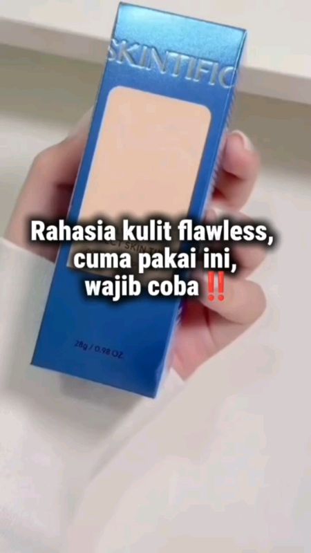 Tampil flawless dengan skintific #SpillRacunShopee #PromoNontStop #RacunShopee #skintificdailyfilterperfectskin #skintificdailyfilterblurringskintint