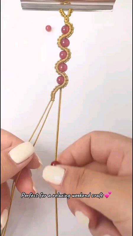 diy gelang tali giok #taligiok #jade #gelangtali #bracelet #bahangelang #kerajinantangan #shopeevideo #RacunShopee #diy #talishambala