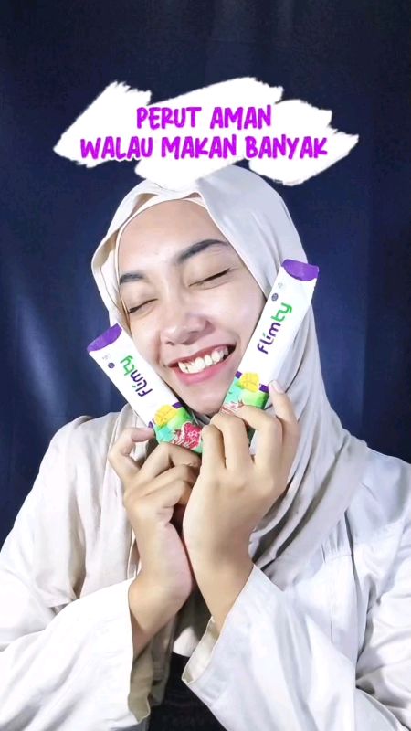 Perut aman walau makan banyak #flimtyfiber #flimty #minumanserat #minumankesehatan #RacunShopee