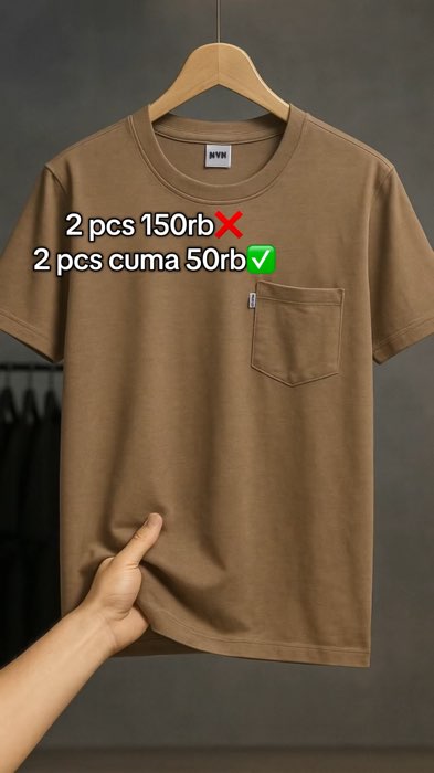 cuma 50k udah dapat 2pcs#kaos #kaosmurah #kaosviral #RacunShopee #fypage