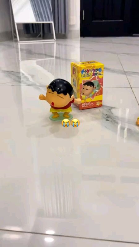 DOSOMA Figure crayon shinchan dynamic life bisa gerak mainan ornmaen shinchan males bangun#buruandiorderguys🥰 #diskonshopee #promoshopee #RacunShopee