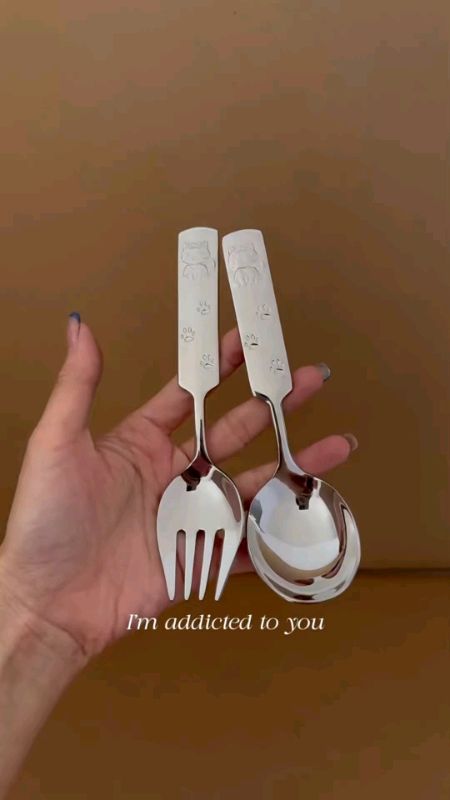 sendok koala stainless steel tebal kokoh dan nyaman #sendokmurah  #sendokmakan #sendok #fyp
