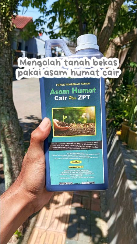 Tanah Bekas Jangan Di Buang! Suburkan Pake Asam Humat Cair. #asamhumat #asamhumatpembenahtanah #asamhumatcair #asamhumatlarutair #RacunShopee