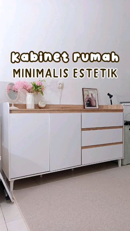 kabinet rumah minimalis #kabinetdapur #kabinetminimalis #kabinettv #raktv #mejatv #rakserbaguna #laciserbaguna #rakaesthetic #RacunShopee