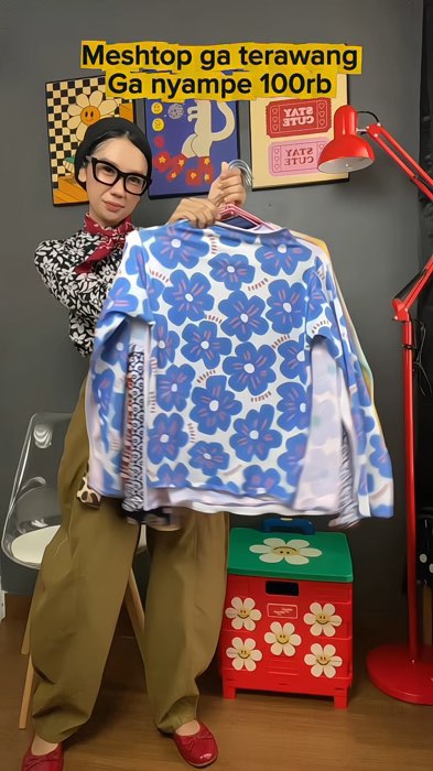 Mestop kesayangan aku, bisa dipake daily, dipake olahraga, main, nongki, motifnya banyaaak