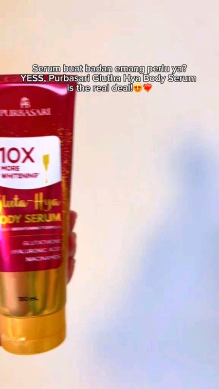 PURBASARI GLUTA HYA BODY SERUM#RacunShopee#ViralDiShopeeVideo#ShopeeCOD#SpillRacunShopee#GratisOngkirRP0#CantikGaHarusMahal#Cashback40RB#Cashback50RB