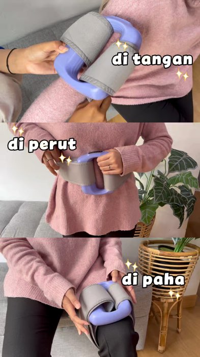 Alat pijat penghilang pegal nyeri sekaligus pembakar lemak dari @KONKO SHOP 😱  #alatpijat #bantalpijat #alatpijatleher #pembakarlemak #yoga