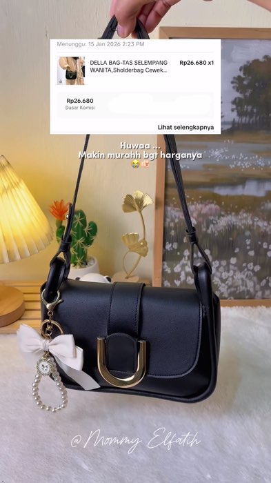 #GratisOngkirRP0 #CODinApa #SpillBawaBerkah #GakNyeselBeliIni #ShopeeLook #ShopeeCOD #OOTDFashionShopee #tas #taswanita #shoulderbag #slingbag #fyp