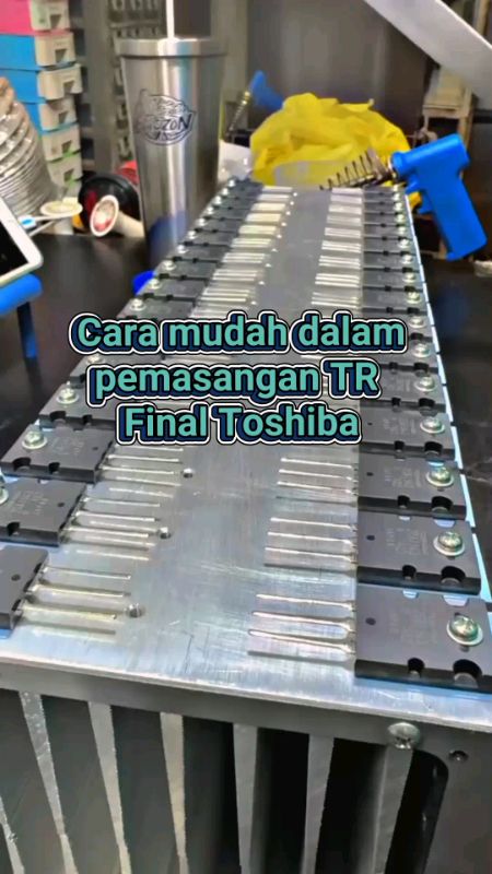 Ada yang muda kok pilih ya susah#amplifier #transistortoshiba #Transistorc5200original #RacunShopee #elektronik #poweramplifierrumahan #vidioviral