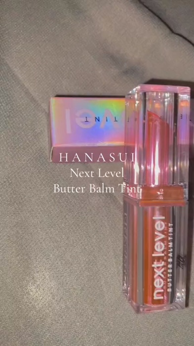 lipgloss hanasui next level butter balm!!! #fyp #Cashback40Persen #hanasui #nextlevelhanasui #lipstikviral