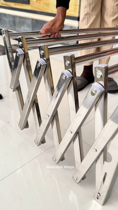 Jemuran Dinding Lipat Stainless Steel #RacunShopeeCheck #SpillRacunShopee #ShopeeVideoCreator