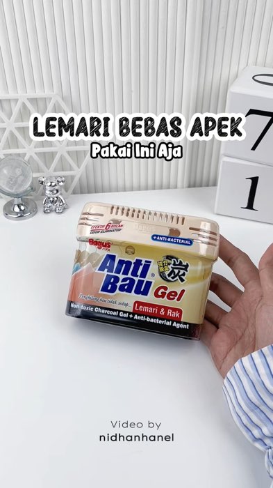 BAGUS Gel Anti Bau - Penghilang Bau #RacunShopee #ShopeeCOD #ViralDiShopeeVideo #gelantibau #penghilangbau #pewangilemari #GratisOngkirRP0 #antibau