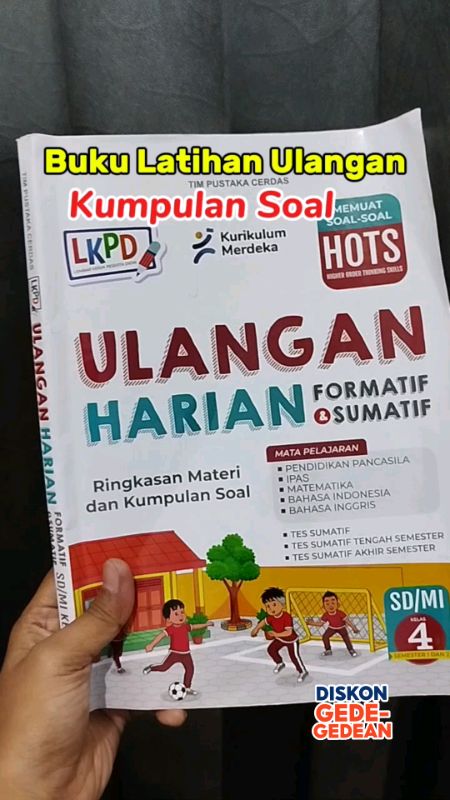 buku kumpulan soal anak SD #lkpdanaksd #RacunShopee #SpillRacunShopee #Cashback50Persen #Diskon50Persen