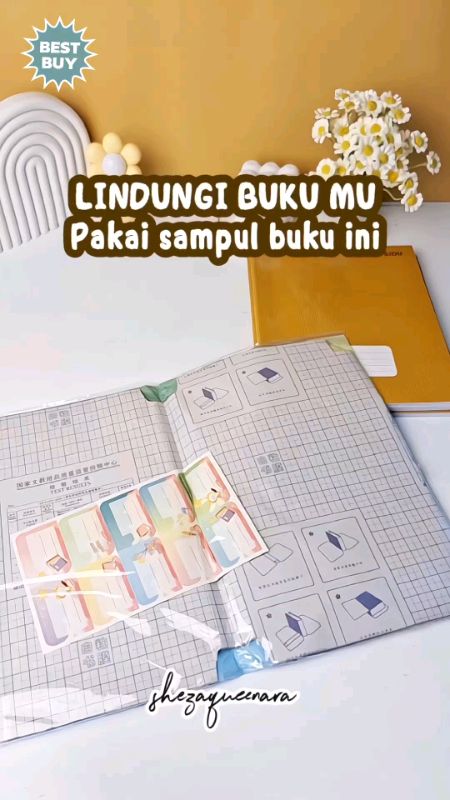 Simple dan praktis✨️ #sampulbuku #sampul #buku #bukutulis #buku #bukusampul #RacunShopee #ViralDiShopeeVideo #ShopeeCOD #GakNyeselBeliIni #ShopeeLook