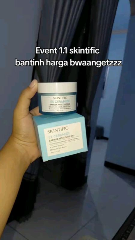 Skintific moisturizer barier #skintific #moisturizer #skincare #RacunShopee #SpillRacunShopee #SpillBawaBerkah #fyp